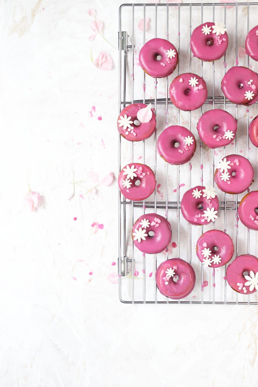Recette pâte à donuts pour machine à donuts et glaçage girly Poire